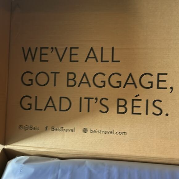 BEIS The Large Check-In Roller Luggage in Cobalt Blue "Sold out online" - Picture 12 of 12